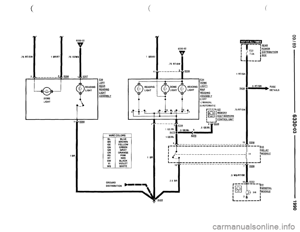 BMW 735il 1990 E32 Electrical Troubleshooting Manual 