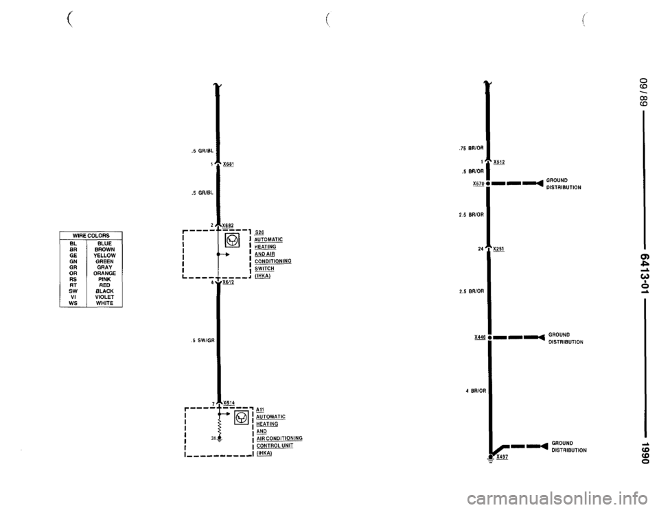 BMW 735il 1990 E32 Electrical Troubleshooting Manual 