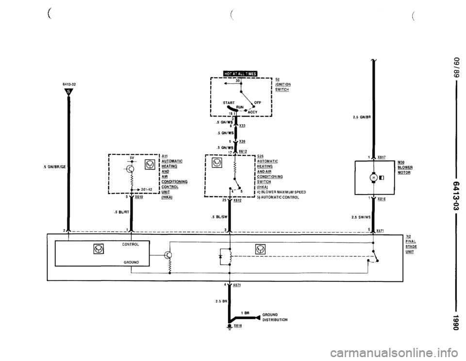 BMW 735il 1990 E32 Electrical Troubleshooting Manual 