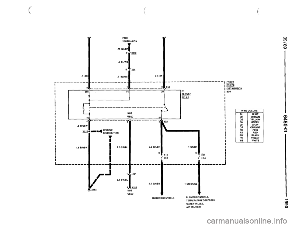 BMW 735il 1990 E32 Electrical Troubleshooting Manual 