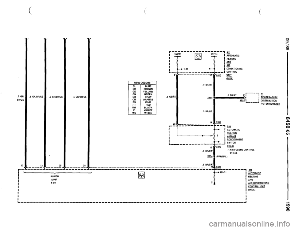 BMW 735il 1990 E32 Electrical Troubleshooting Manual 