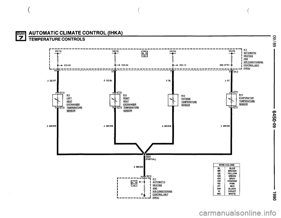 BMW 735il 1990 E32 Electrical Troubleshooting Manual 