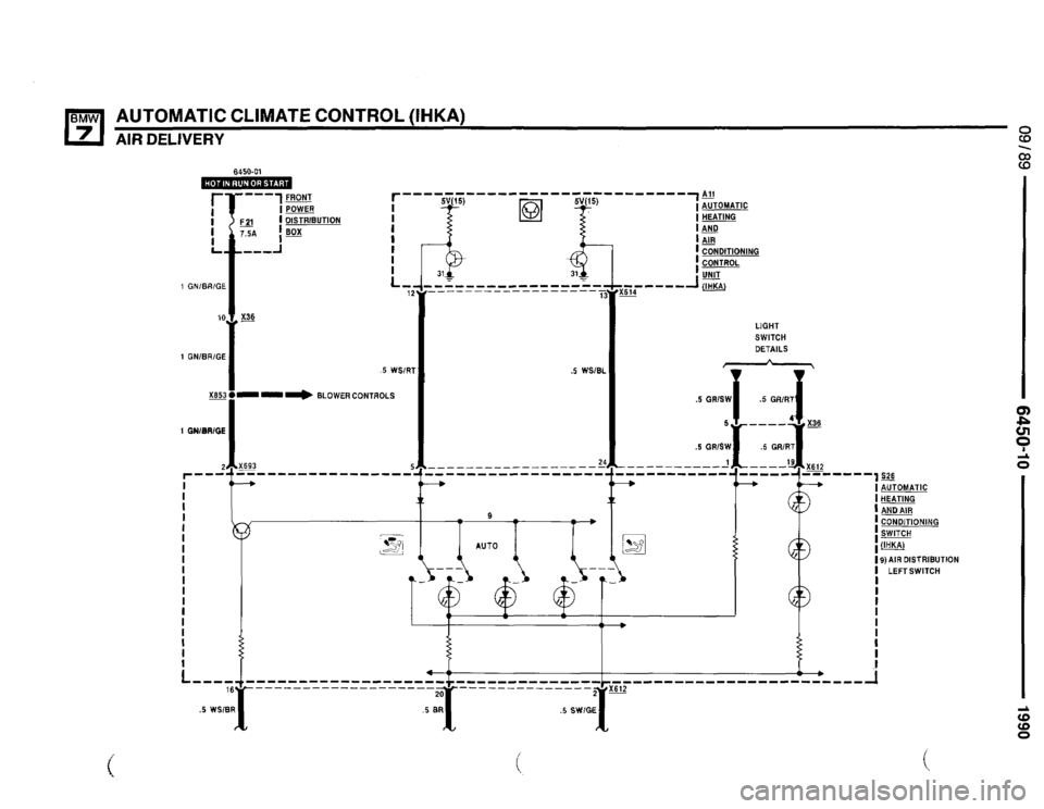 BMW 735il 1990 E32 Electrical Troubleshooting Manual 
