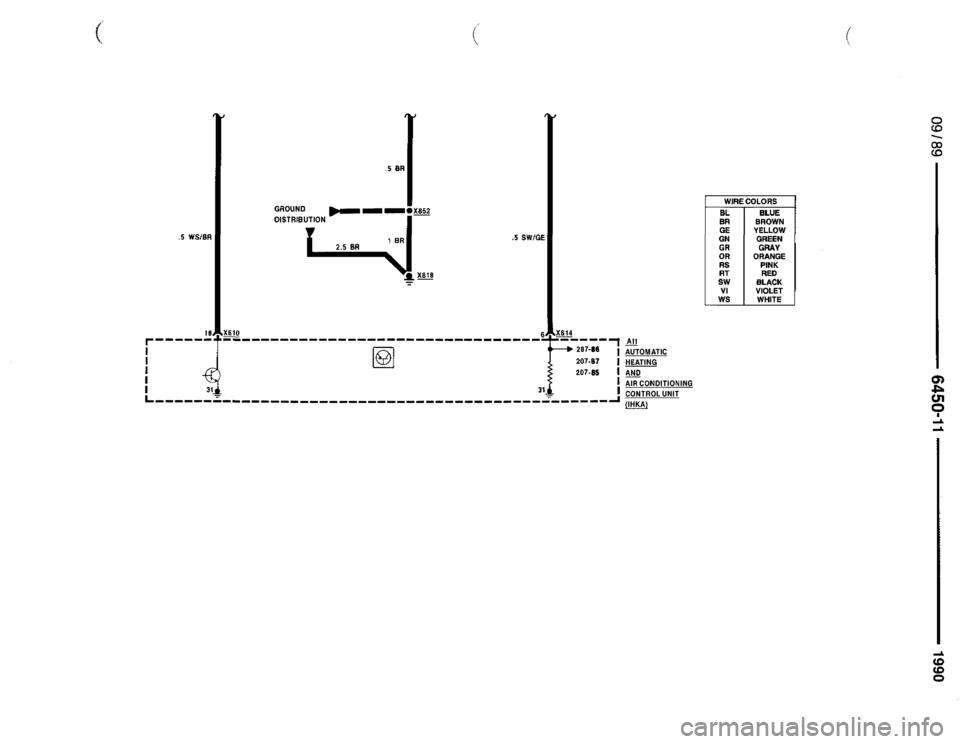 BMW 735il 1990 E32 Electrical Troubleshooting Manual 
