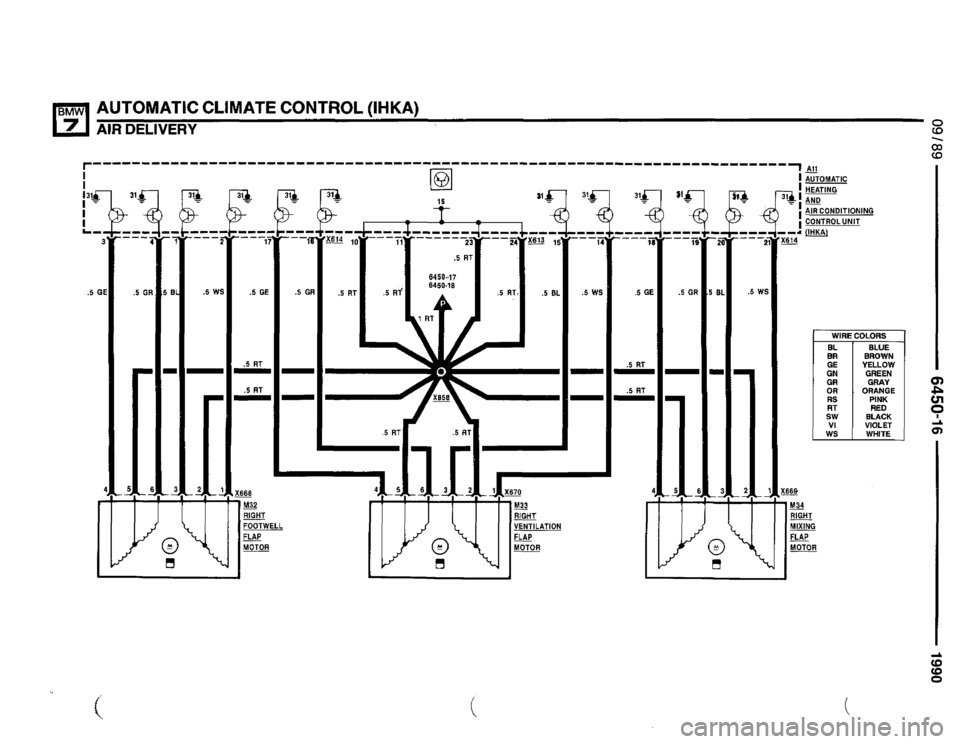 BMW 750il 1990 E32 Electrical Troubleshooting Manual 