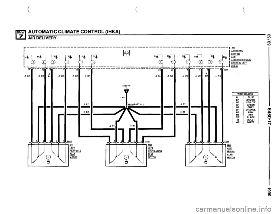 BMW 750il 1990 E32 Electrical Troubleshooting Manual 