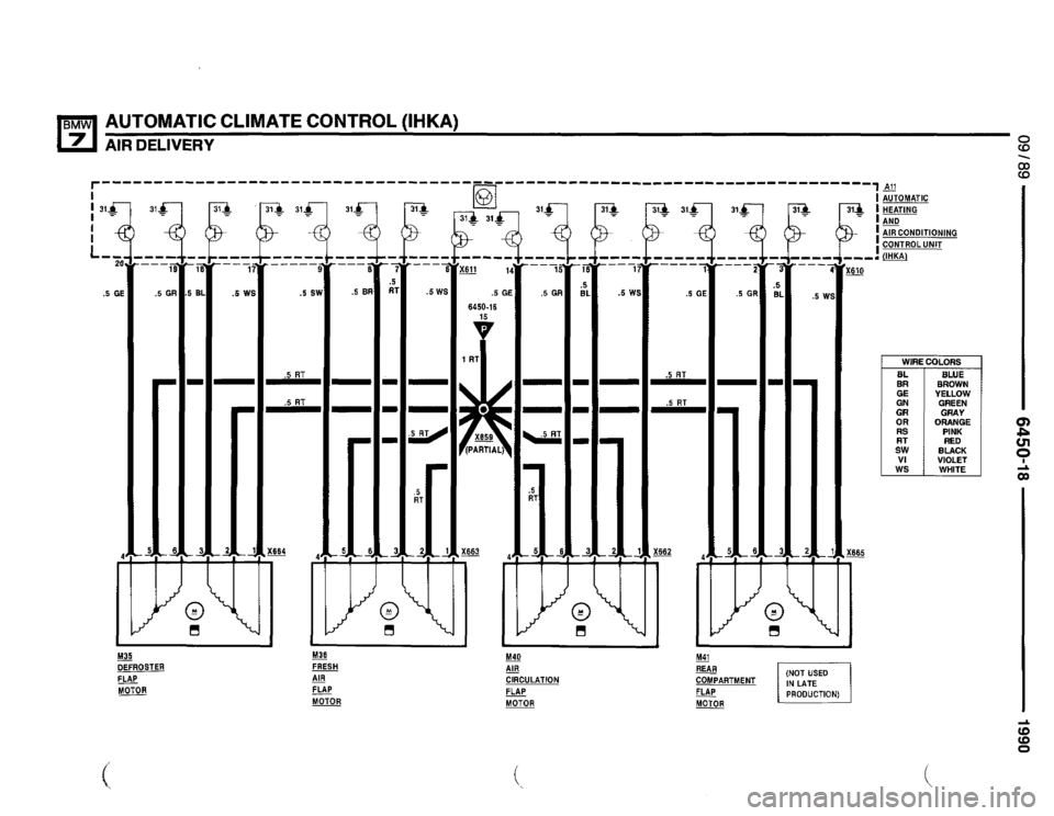 BMW 750il 1990 E32 Electrical Troubleshooting Manual 
