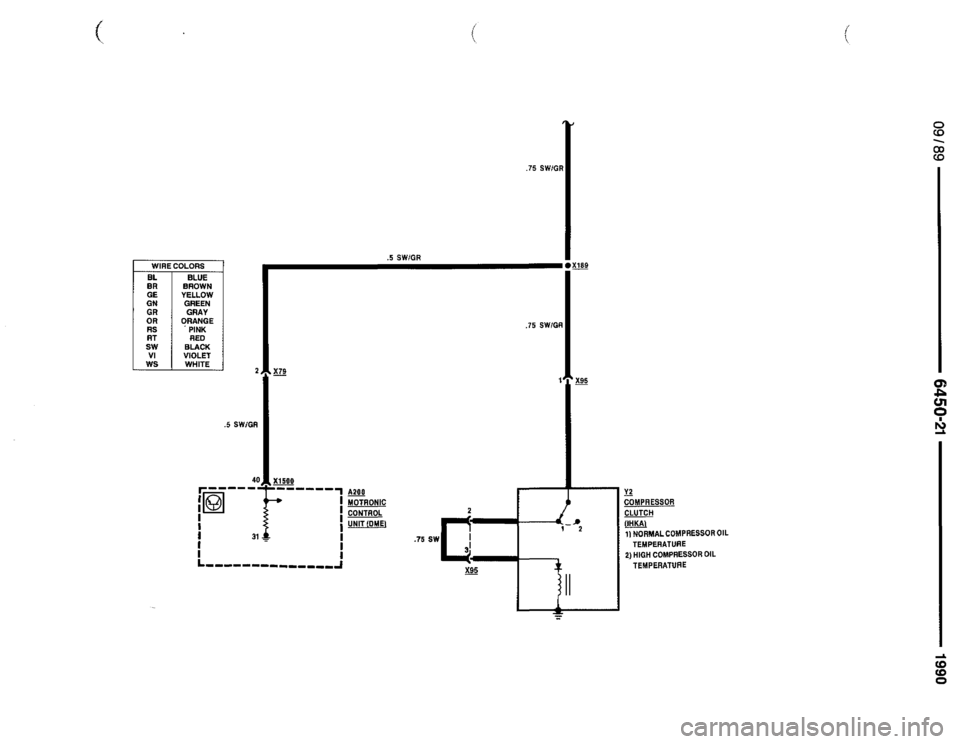 BMW 735il 1990 E32 Electrical Troubleshooting Manual 