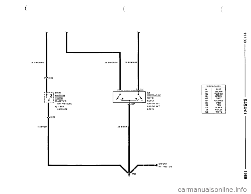 BMW 735il 1990 E32 Electrical Troubleshooting Manual 