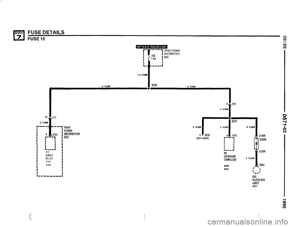 BMW 750il 1990 E32 Electrical Troubleshooting Manual 