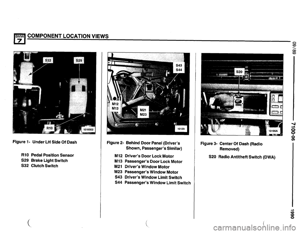 BMW 735il 1990 E32 Electrical Troubleshooting Manual 