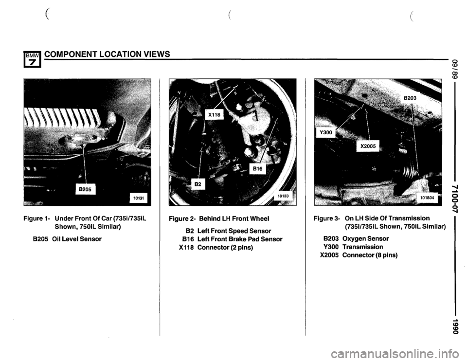 BMW 735il 1990 E32 Electrical Troubleshooting Manual 