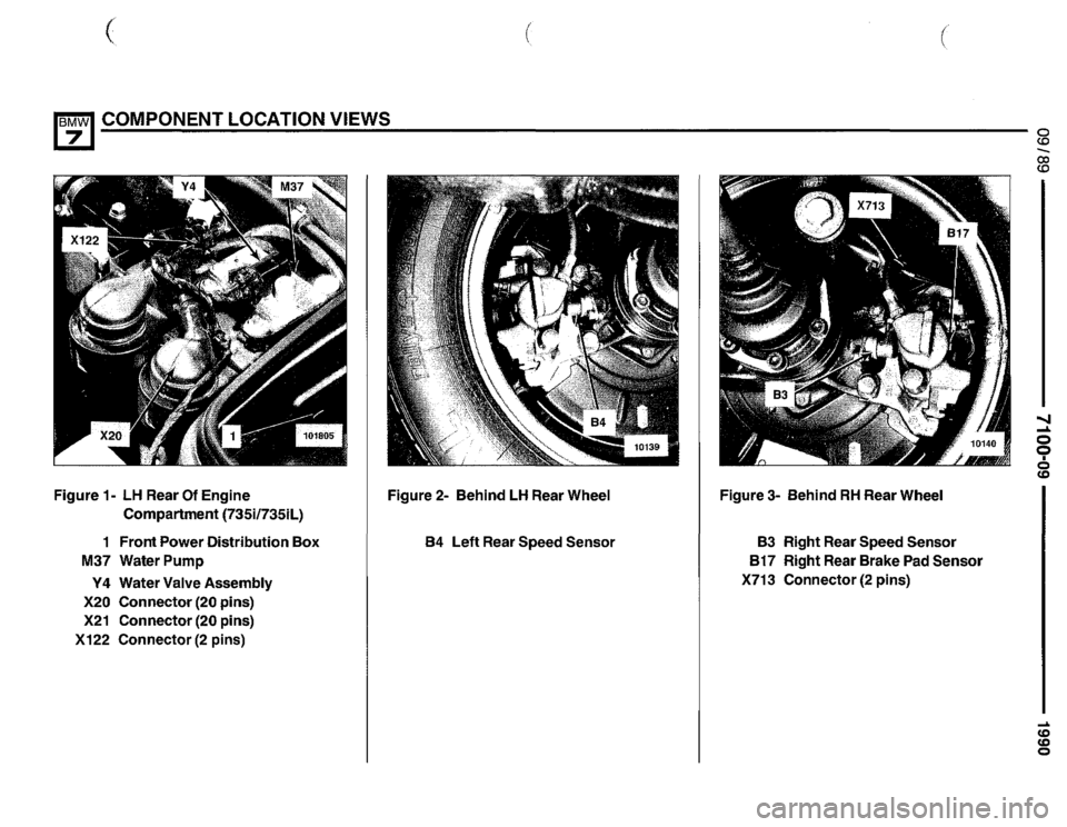 BMW 735il 1990 E32 Electrical Troubleshooting Manual 