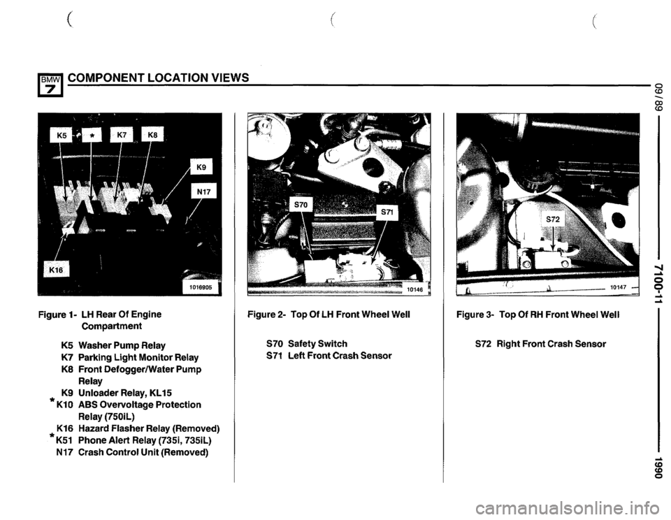 BMW 735il 1990 E32 Electrical Troubleshooting Manual 