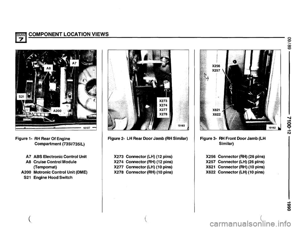 BMW 735il 1990 E32 Electrical Troubleshooting Manual 