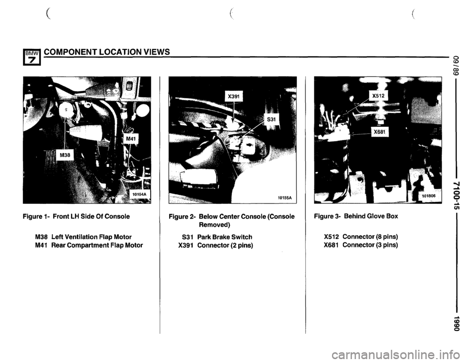 BMW 735il 1990 E32 Electrical Troubleshooting Manual 