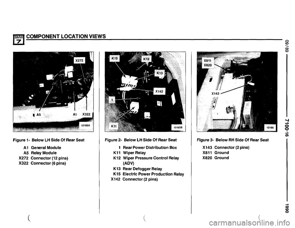 BMW 735il 1990 E32 Electrical Troubleshooting Manual 