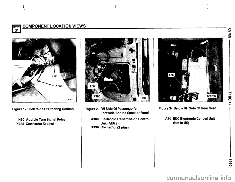 BMW 750il 1990 E32 Electrical Troubleshooting Manual 