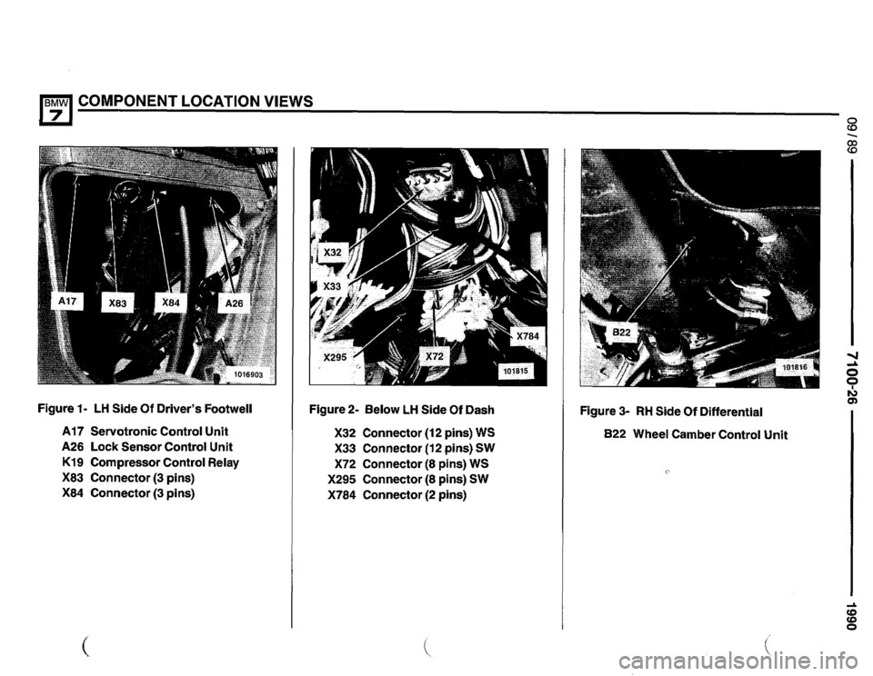 BMW 735il 1990 E32 Electrical Troubleshooting Manual 