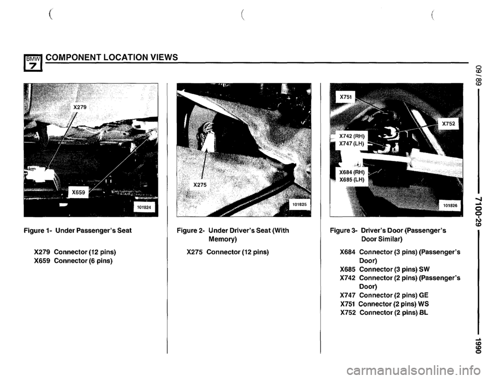 BMW 735il 1990 E32 Electrical Troubleshooting Manual 