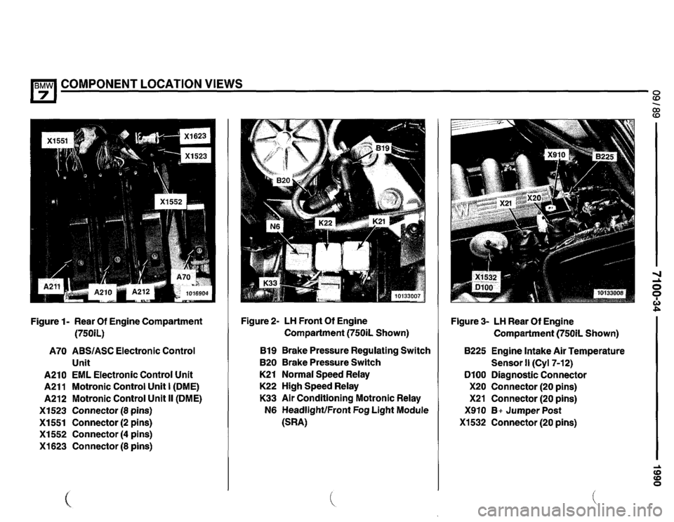 BMW 750il 1990 E32 Electrical Troubleshooting Manual 