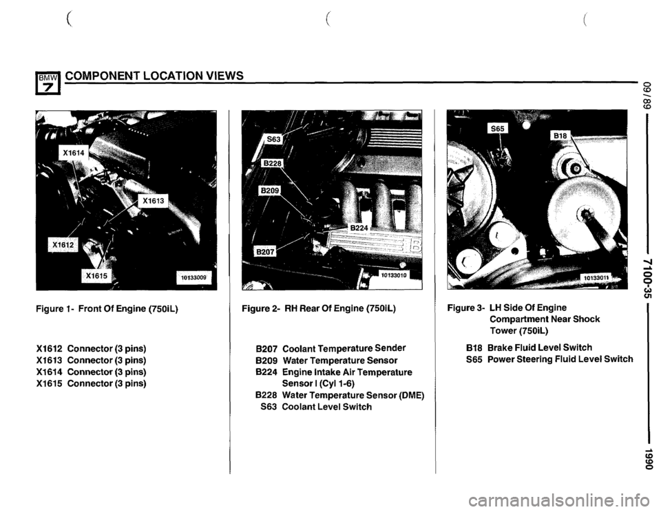 BMW 750il 1990 E32 Electrical Troubleshooting Manual 