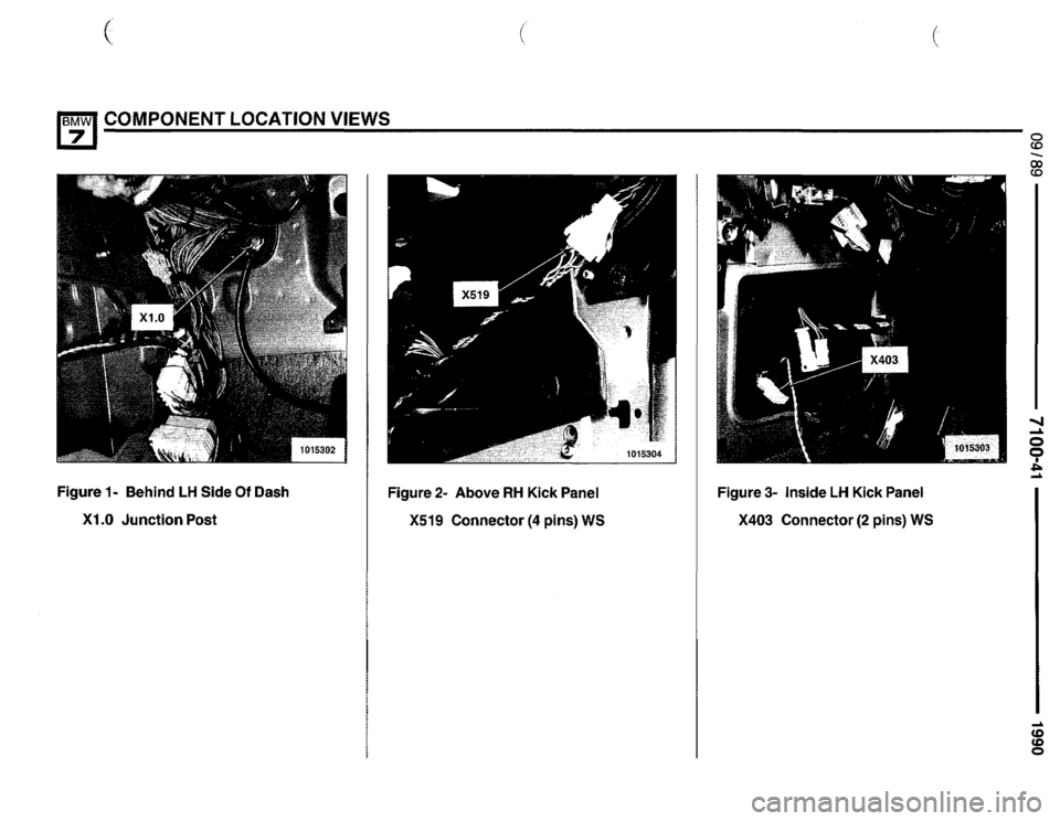 BMW 750il 1990 E32 Electrical Troubleshooting Manual 
