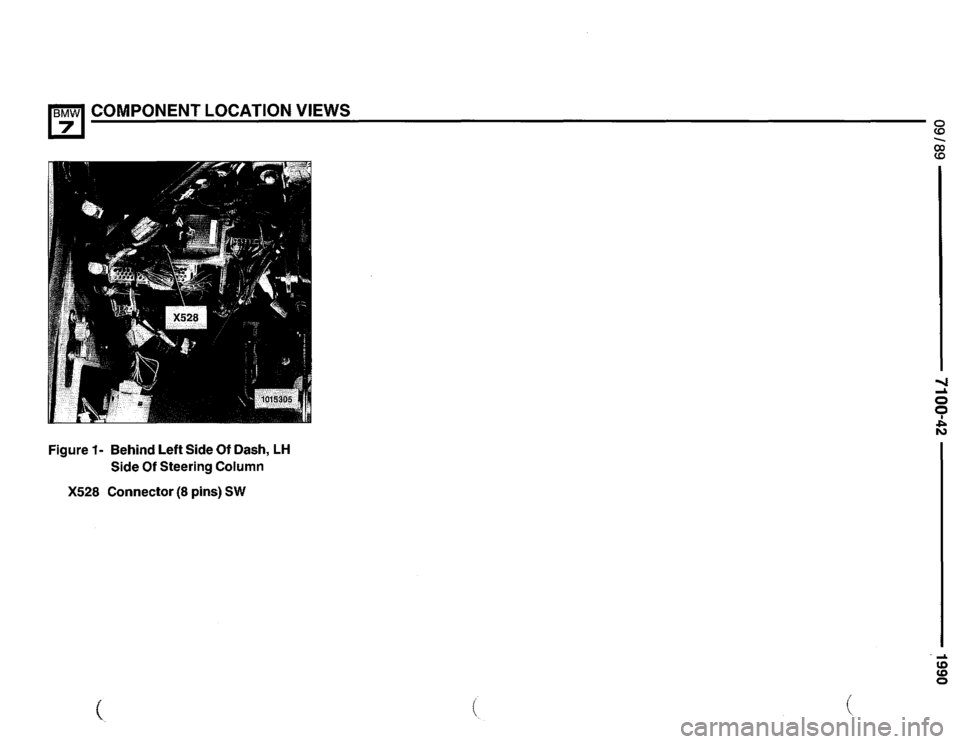 BMW 750il 1990 E32 Electrical Troubleshooting Manual 