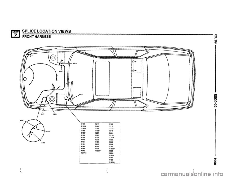 BMW 750il 1990 E32 Electrical Troubleshooting Manual 