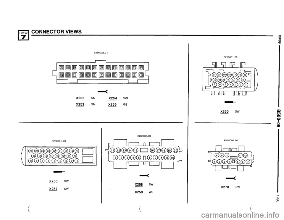 BMW 735il 1990 E32 Electrical Troubleshooting Manual 