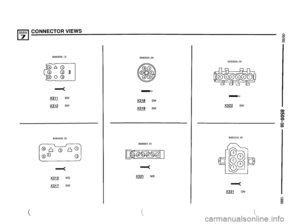 BMW 735il 1990 E32 Electrical Troubleshooting Manual 