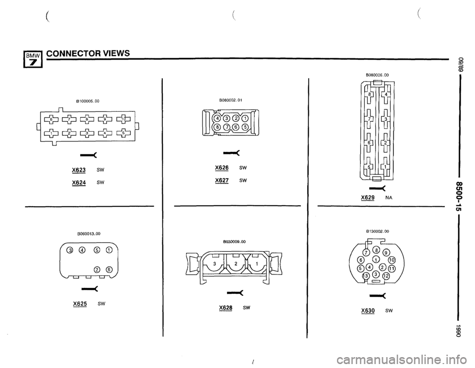 BMW 750il 1990 E32 Electrical Troubleshooting Manual 
