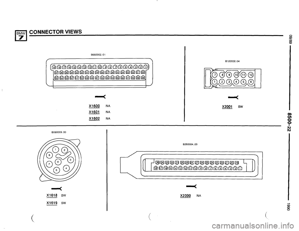 BMW 735il 1990 E32 Electrical Troubleshooting Manual 