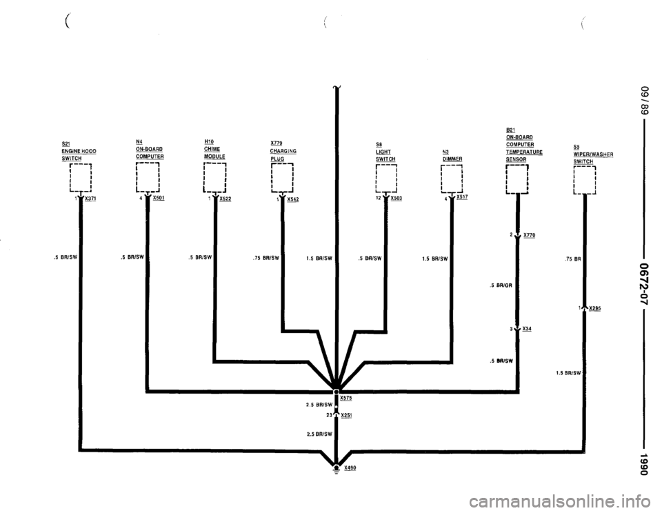 BMW 750il 1990 E32 Electrical Troubleshooting Manual 