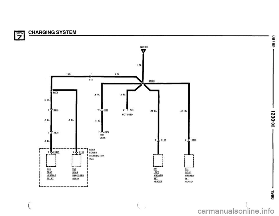 BMW 735il 1990 E32 Electrical Troubleshooting Manual 