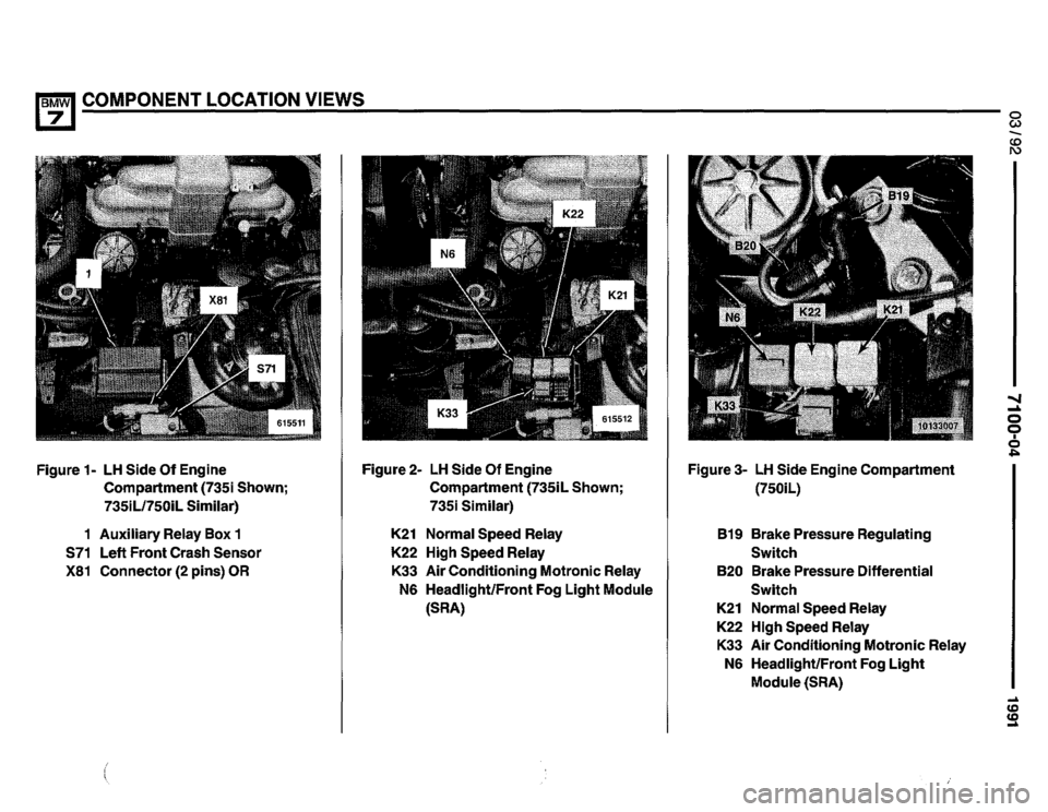 BMW 735i 1991 E32 Electrical Troubleshooting Manual 