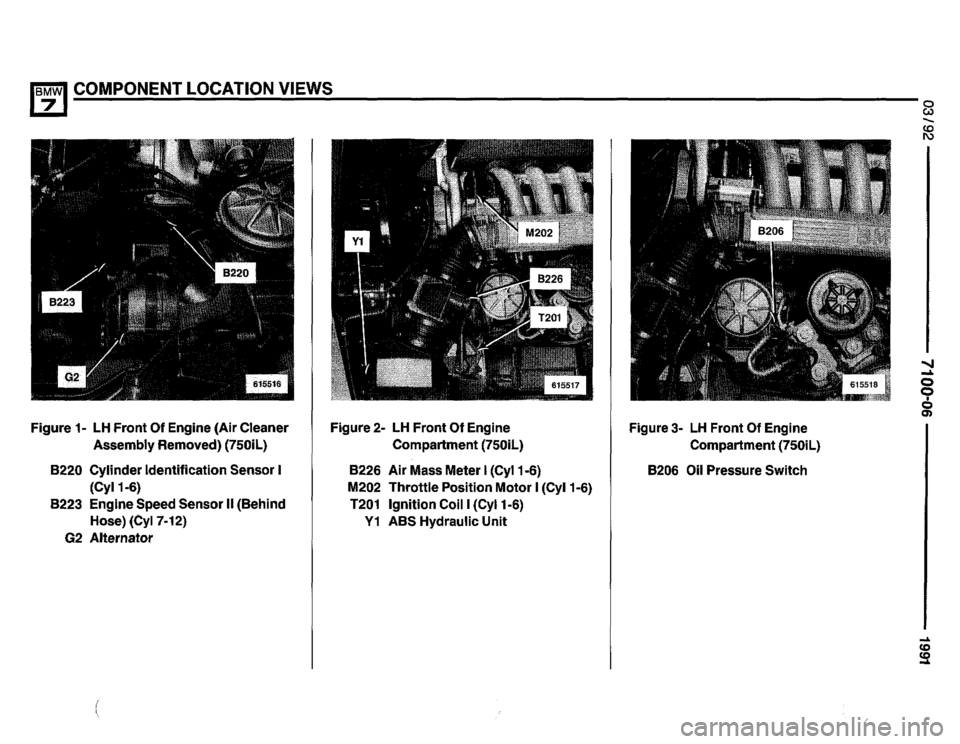 BMW 735i 1991 E32 Electrical Troubleshooting Manual 