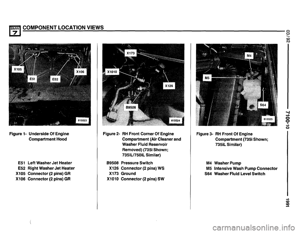 BMW 735i 1991 E32 Electrical Troubleshooting Manual 