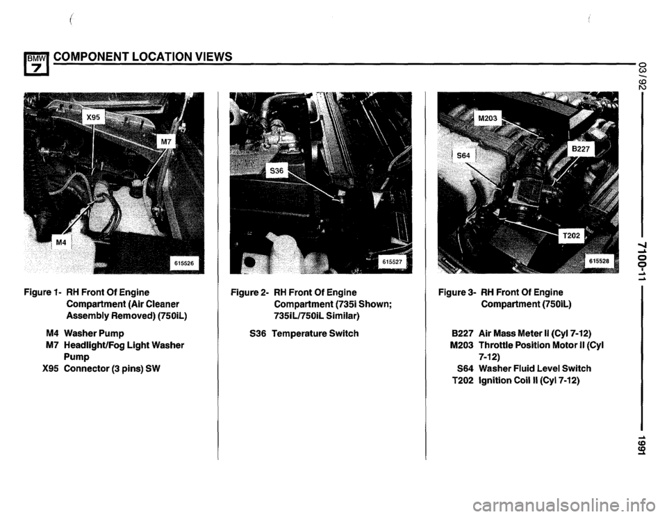 BMW 735i 1991 E32 Electrical Troubleshooting Manual 