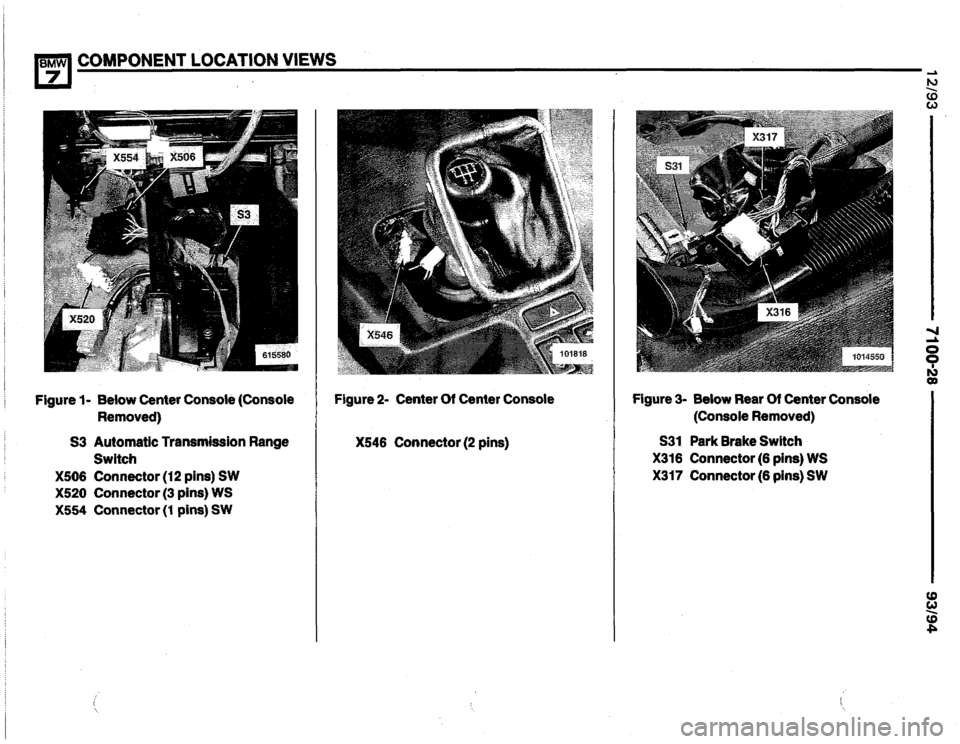 BMW 740i 1993 E32 Electrical Troubleshooting Manual 