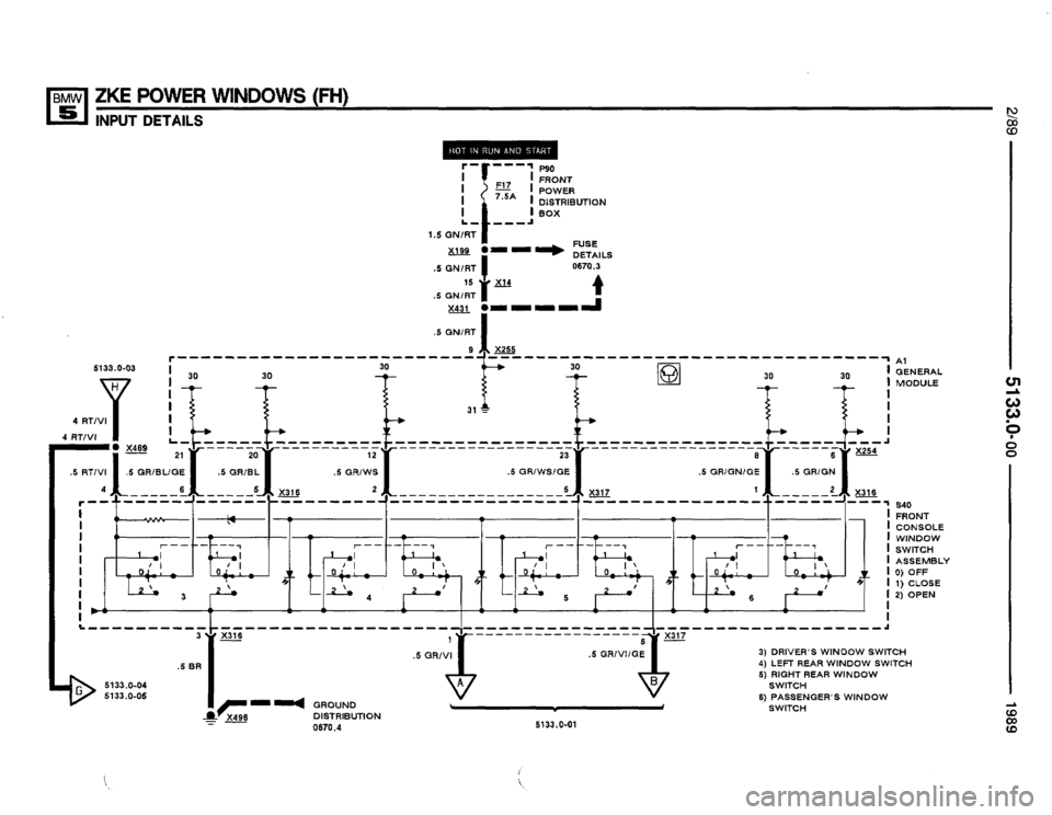 BMW 525i 1989 E34 Electrical Troubleshooting Manual 