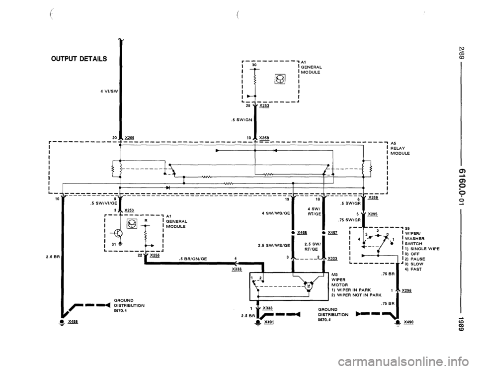 BMW 535i 1989 E34 Electrical Troubleshooting Manual 