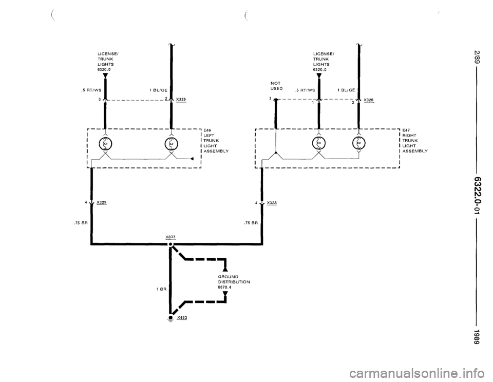 BMW 535i 1989 E34 Electrical Troubleshooting Manual 