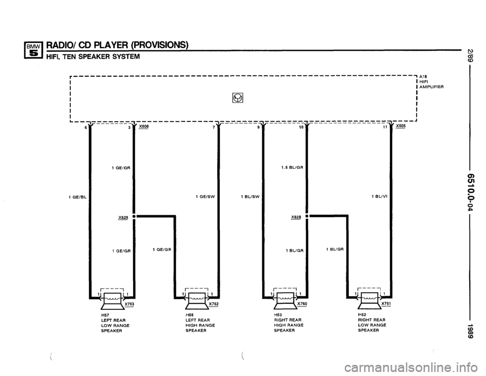 BMW 525i 1989 E34 Electrical Troubleshooting Manual 