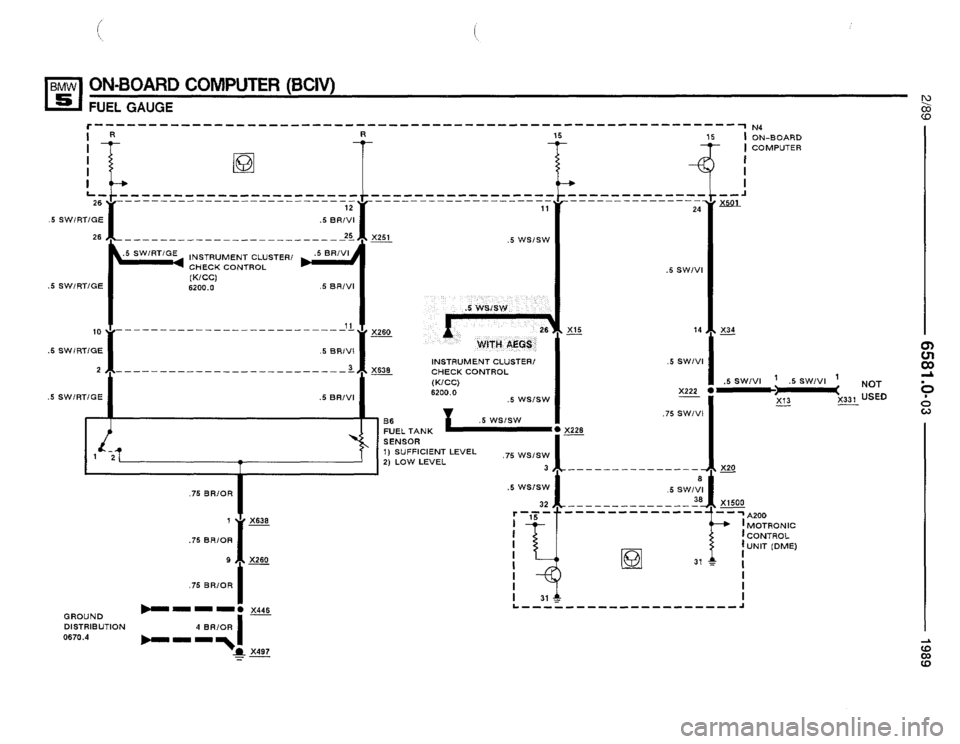 BMW 535i 1989 E34 Electrical Troubleshooting Manual 