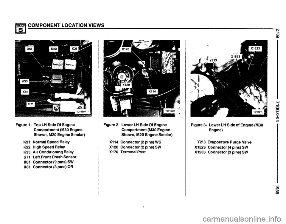 BMW 525i 1989 E34 Electrical Troubleshooting Manual 