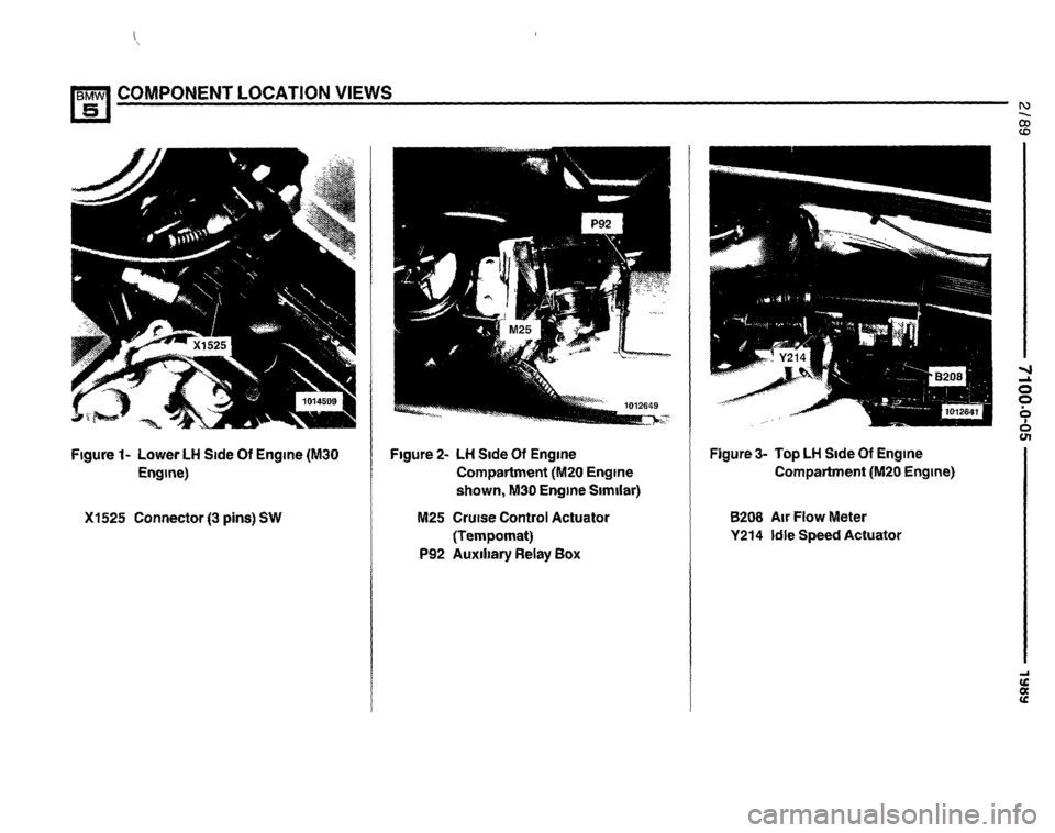 BMW 525i 1989 E34 Electrical Troubleshooting Manual 