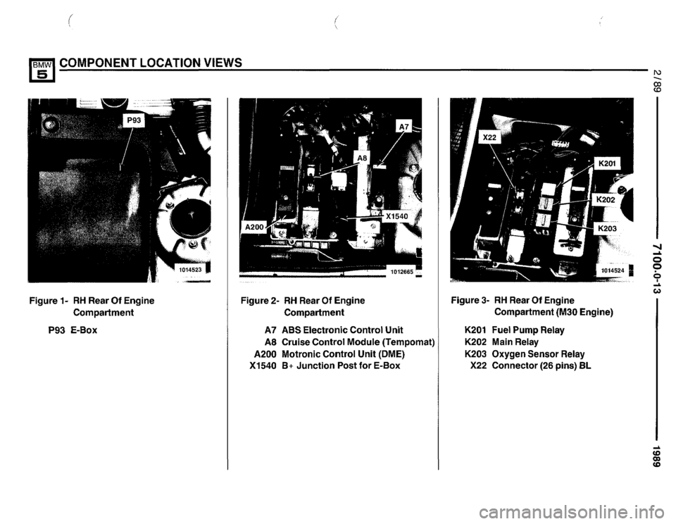 BMW 535i 1989 E34 Electrical Troubleshooting Manual 