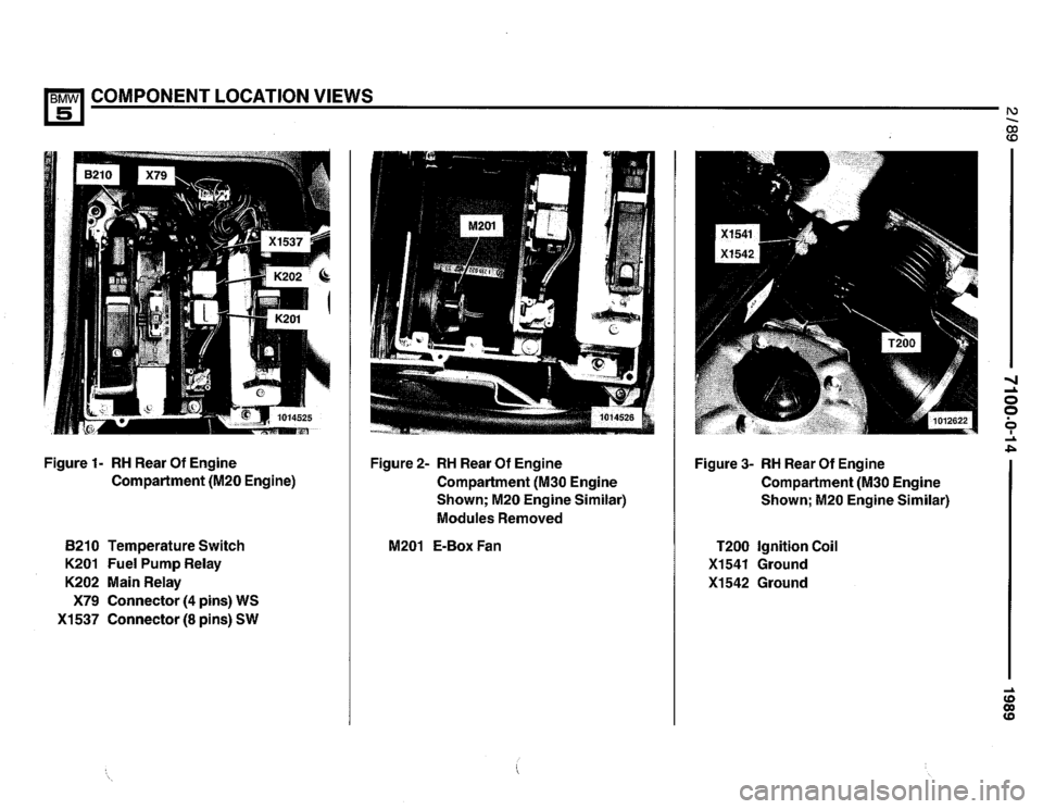 BMW 535i 1989 E34 Electrical Troubleshooting Manual 
