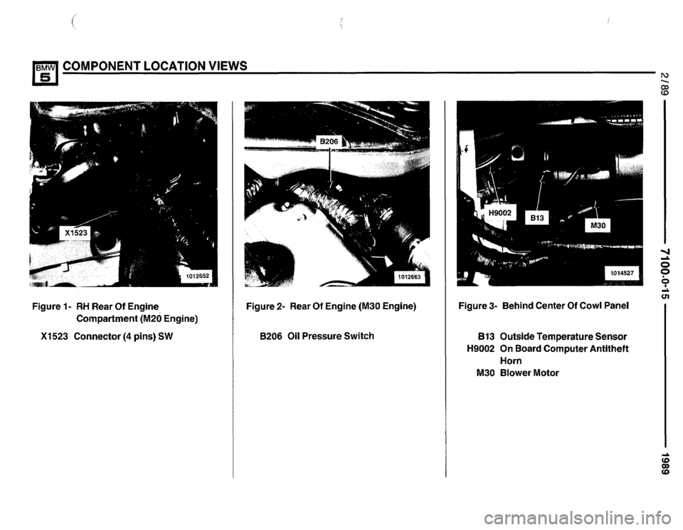 BMW 535i 1989 E34 Electrical Troubleshooting Manual 